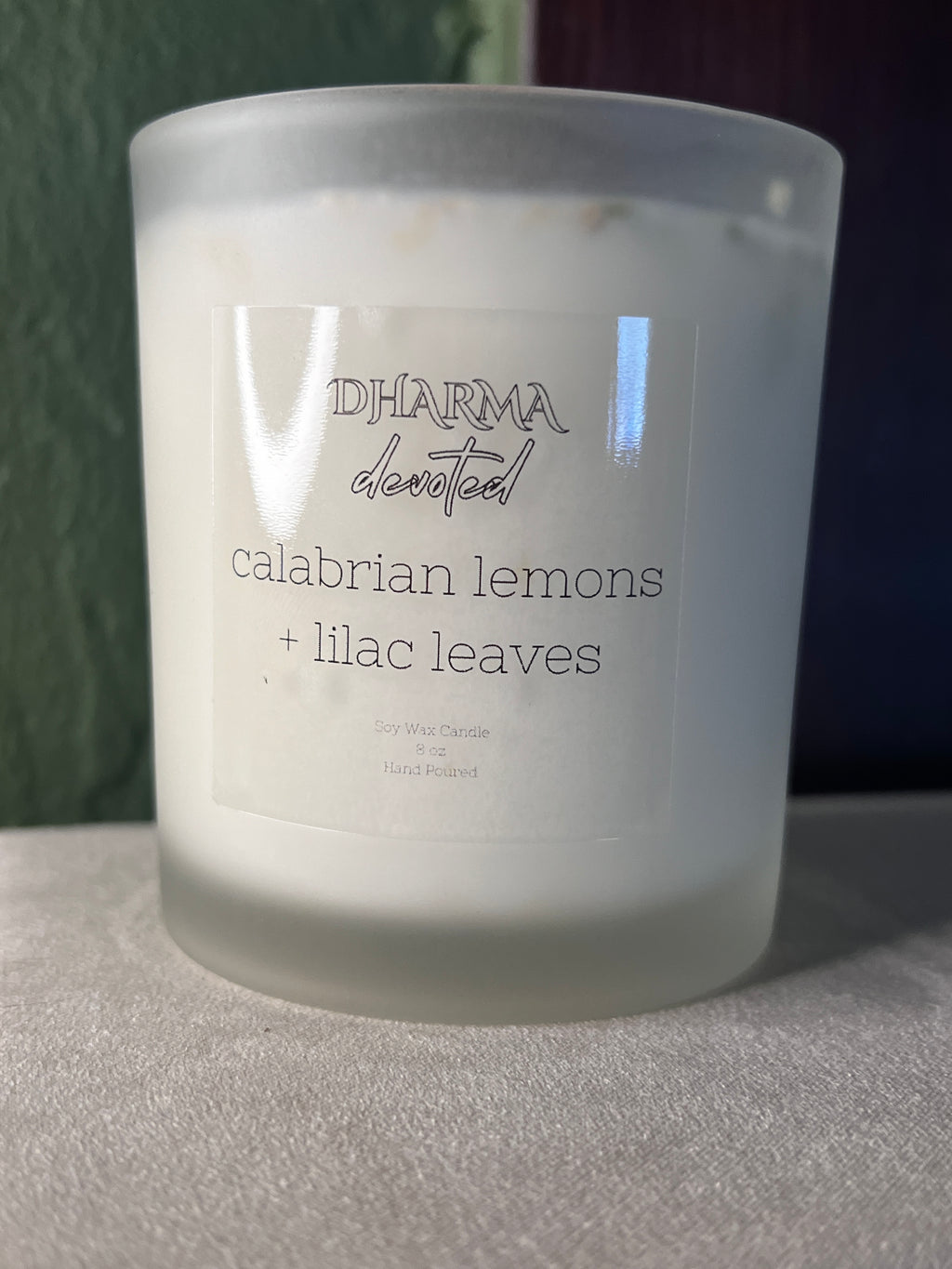 calabrian lemons + lilac leaves