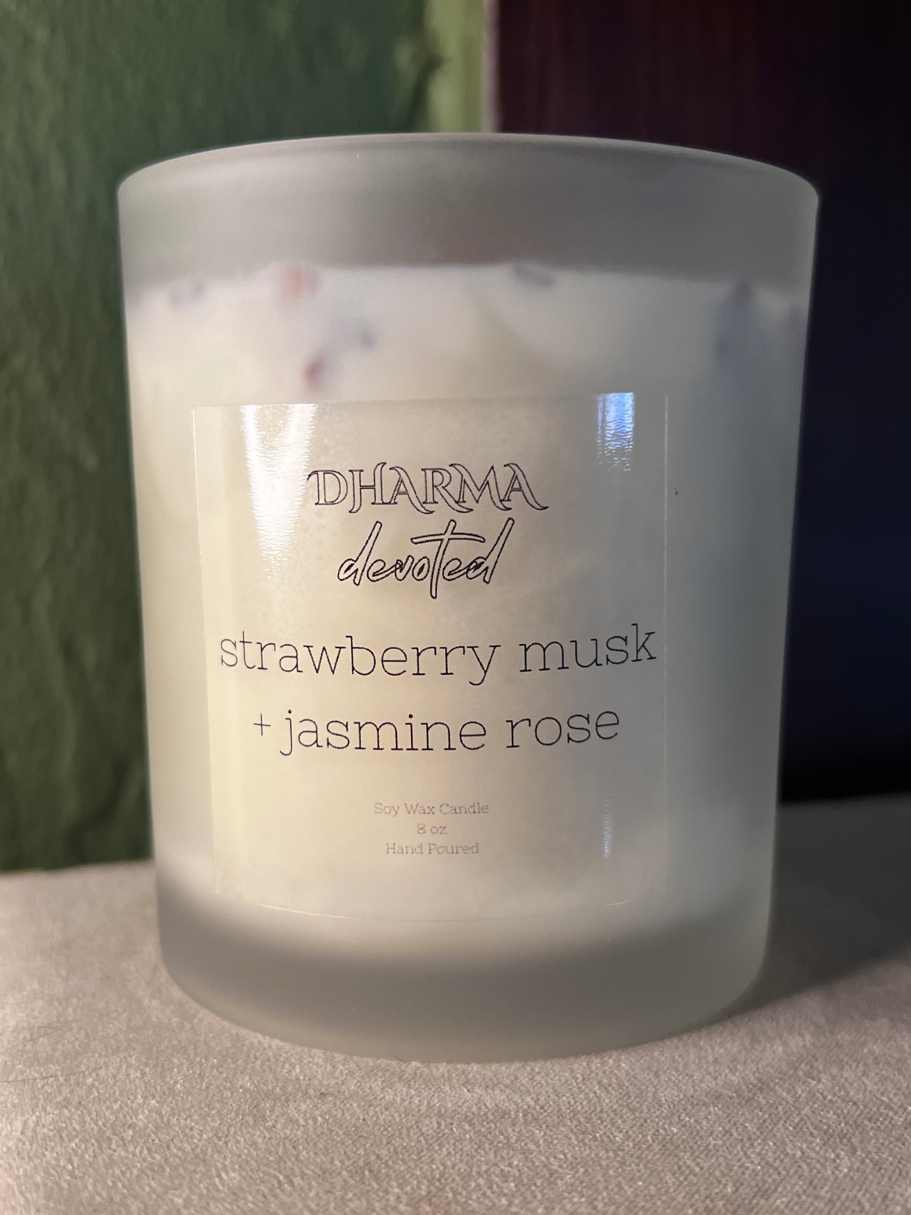 strawberry musk + jasmine rose